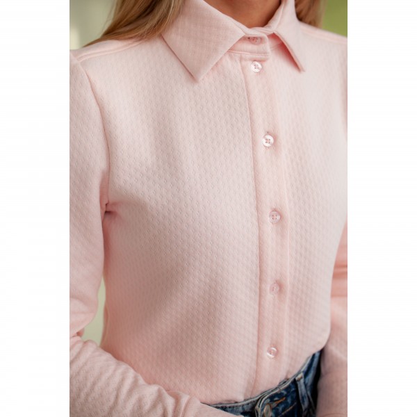 Теплая рубашка «Розовая» фото 2