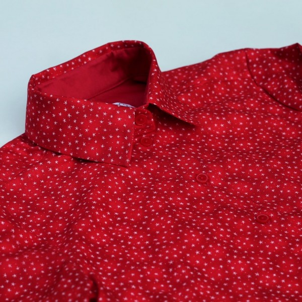 Рубашка «Звезды на красном» фото 2