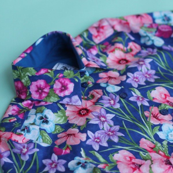 Рубашка «Цветочная феерия»