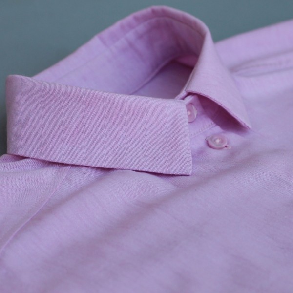 Рубашка-оверсайз «Розовая» фото 3