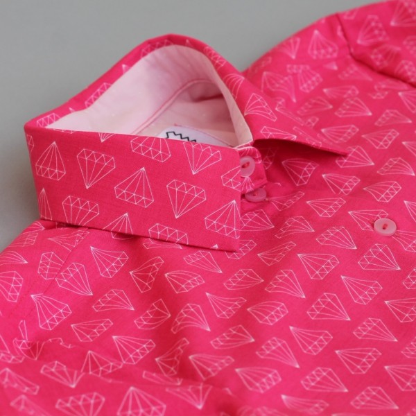 Рубашка «Розовый бриллиант»